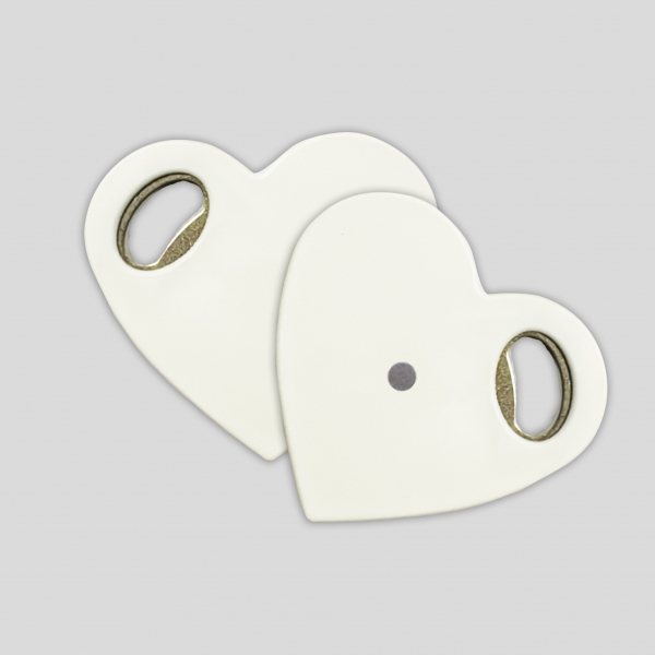 Heart Shaped Magnet Bottle Opener Model 1